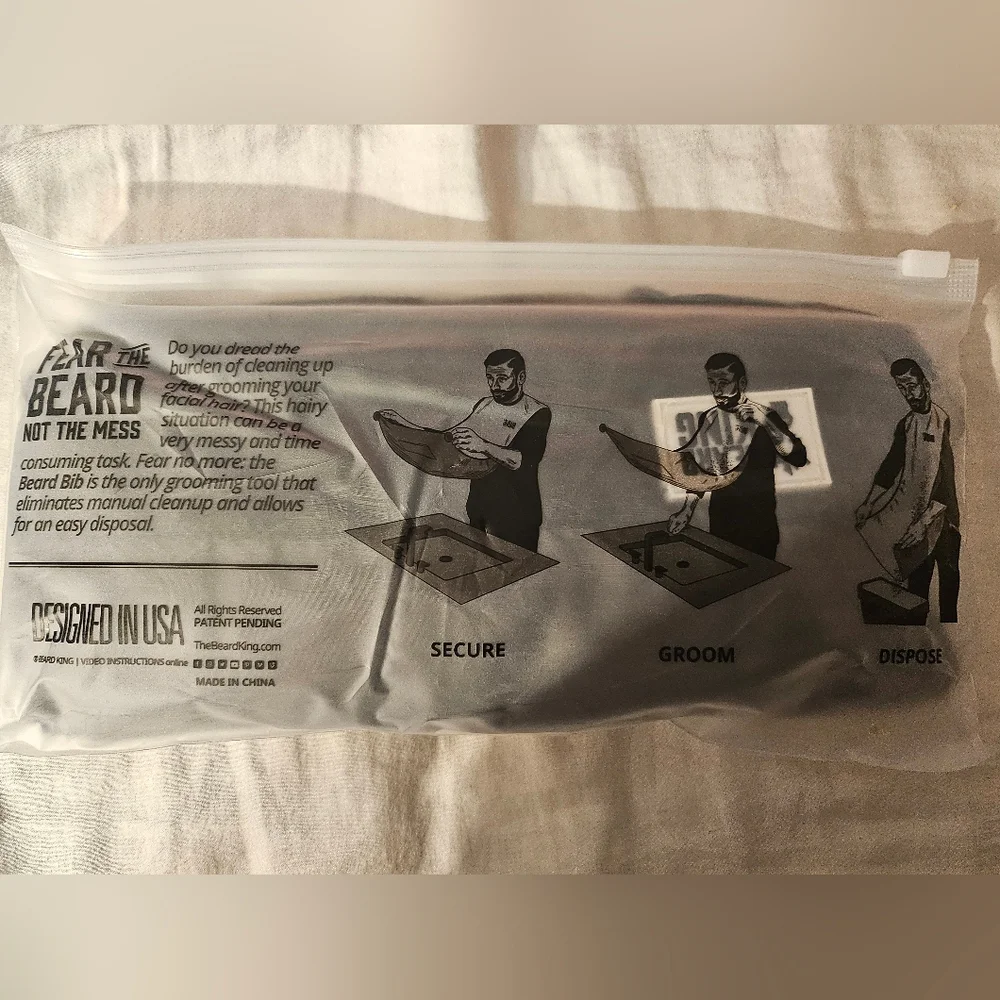 Beard King & The Art‎ of Shaving Men's Grooming Set (Black)